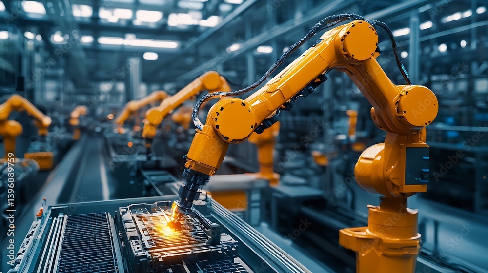 AI-driven solutions for industrial challenges, optimizing factory operations through intelligent automation AI-driven solutions for industrial challenges, optimizing factory operations through intelligent automation