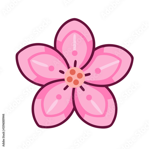 Emotional illustration with lucky four-leaf clover, lovely sunflowers and springtime cherry blossoms – a cute collection of designs with nature and happiness"