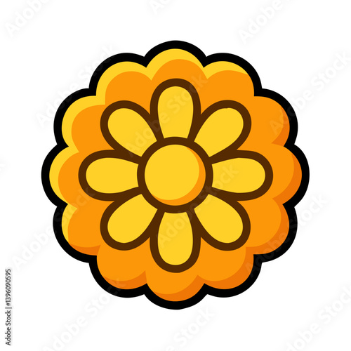 Emotional illustration with lucky four-leaf clover, lovely sunflowers and springtime cherry blossoms – a cute collection of designs with nature and happiness"