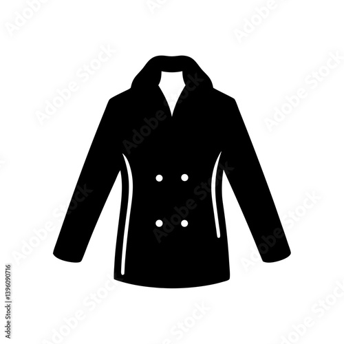 Stylish Womens Double Breasted Peacoat Winter Jacket Outerwear Fashion Apparel