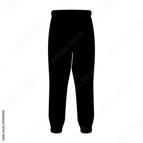 Black Sweatpants Joggers Bottom Apparel Clothing Comfortable Pants Trousers Fashion Style Outfit