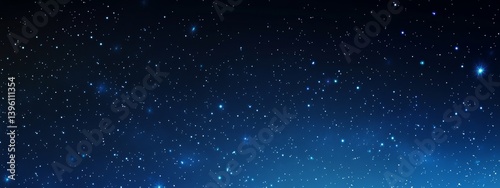 The Milky way galaxy in infinite space serves as the backdrop for a modern illustration that combines astrology  a horizontal star universe background  a night sky filled with nebula  and a starry