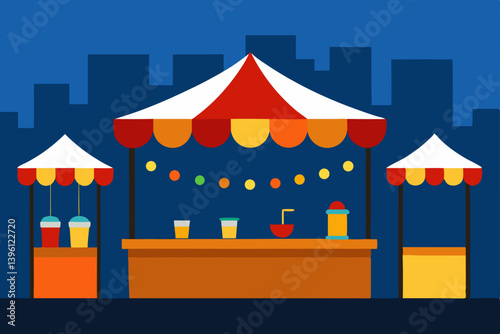 circus tent in the park