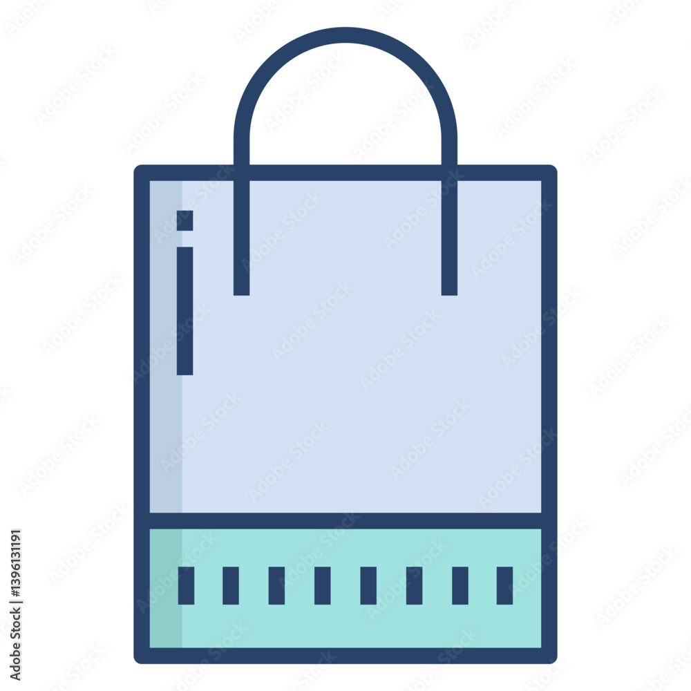Linear color bag icon Linear color bag icon