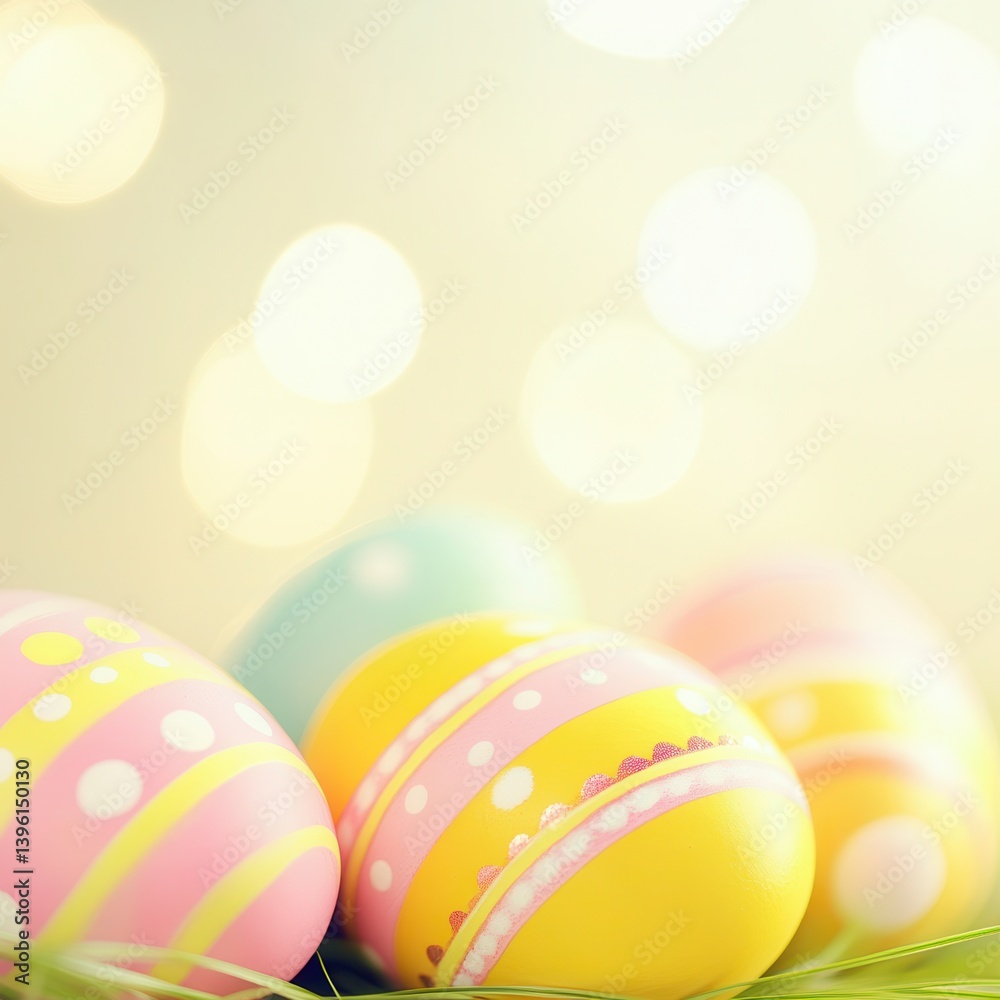 Brightly colored Easter eggs rest on a vibrant green leaf, symbolizing spring and renewal. Brightly colored Easter eggs rest on a vibrant green leaf, symbolizing spring and renewal.