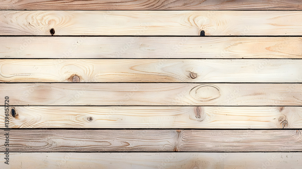 Horizontal Light Beige Wood Planks Background Horizontal Light Beige Wood Planks Background