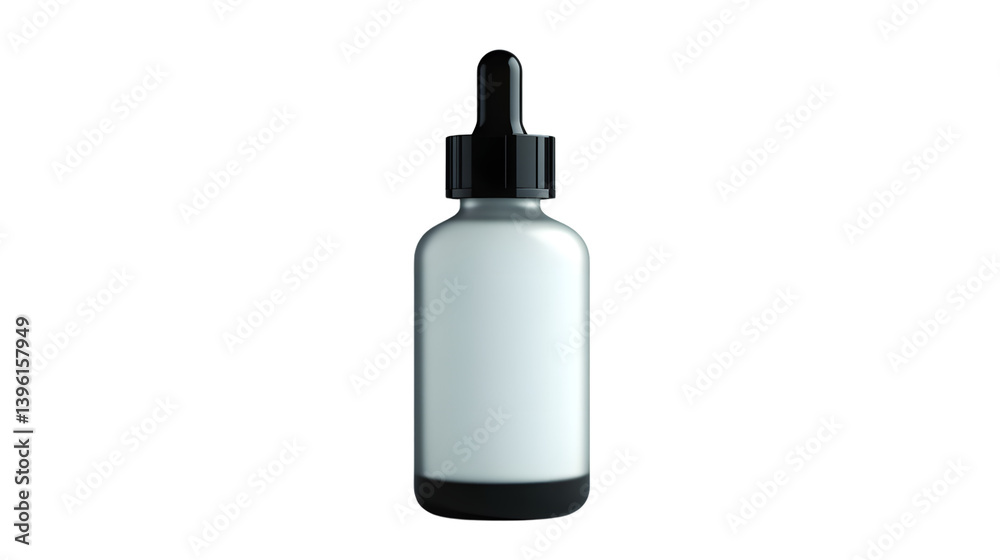 Minimalist Glass Dropper Bottle with Black Cap for Essential Oils Serums and Cosmetics Minimalist Glass Dropper Bottle with Black Cap for Essential Oils Serums and Cosmetics