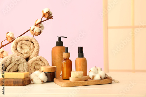 Natural skincare products a...