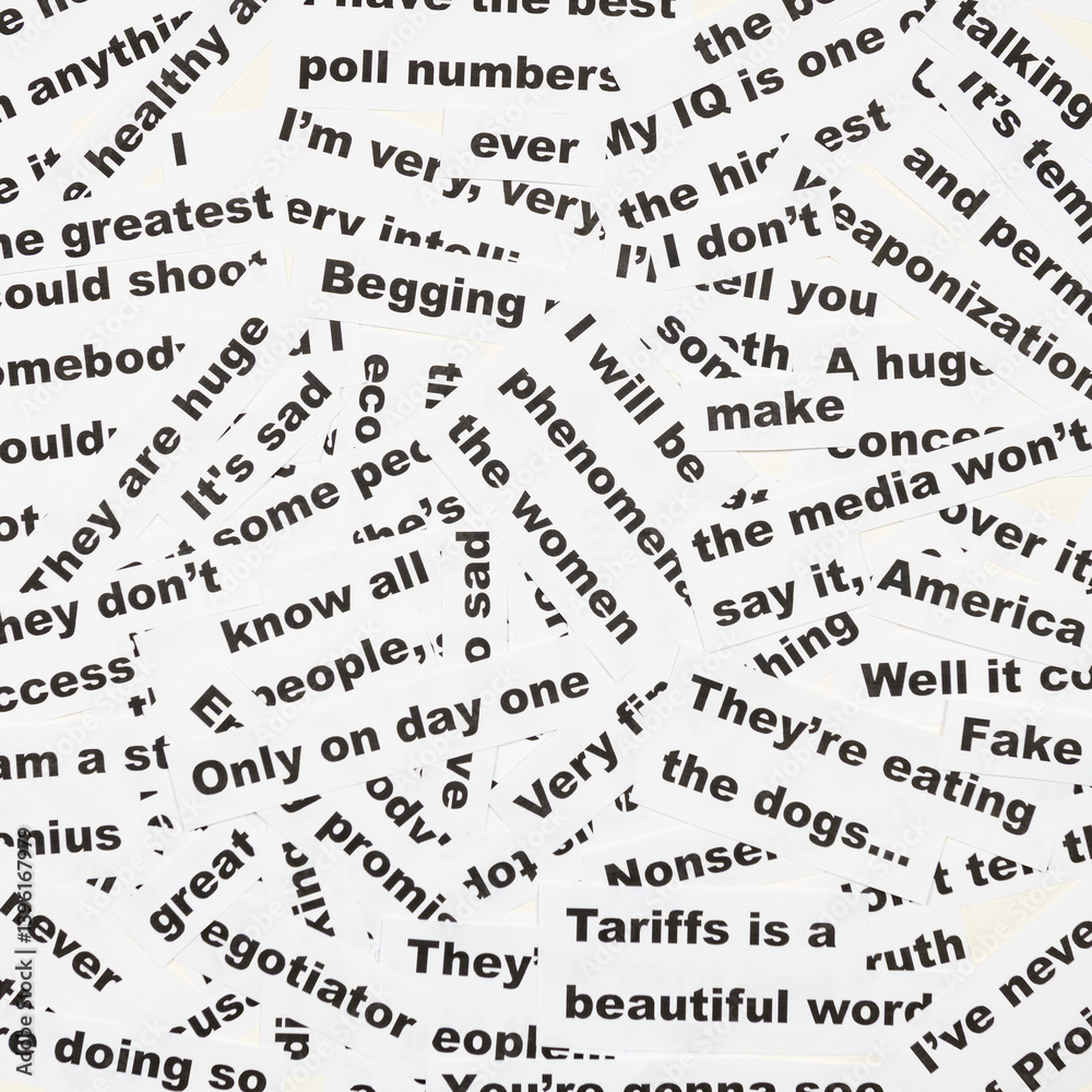 Word salad jumble of words and phrases Word salad jumble of words and phrases