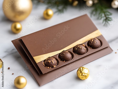 Dark Chocolate Holiday Treat photo