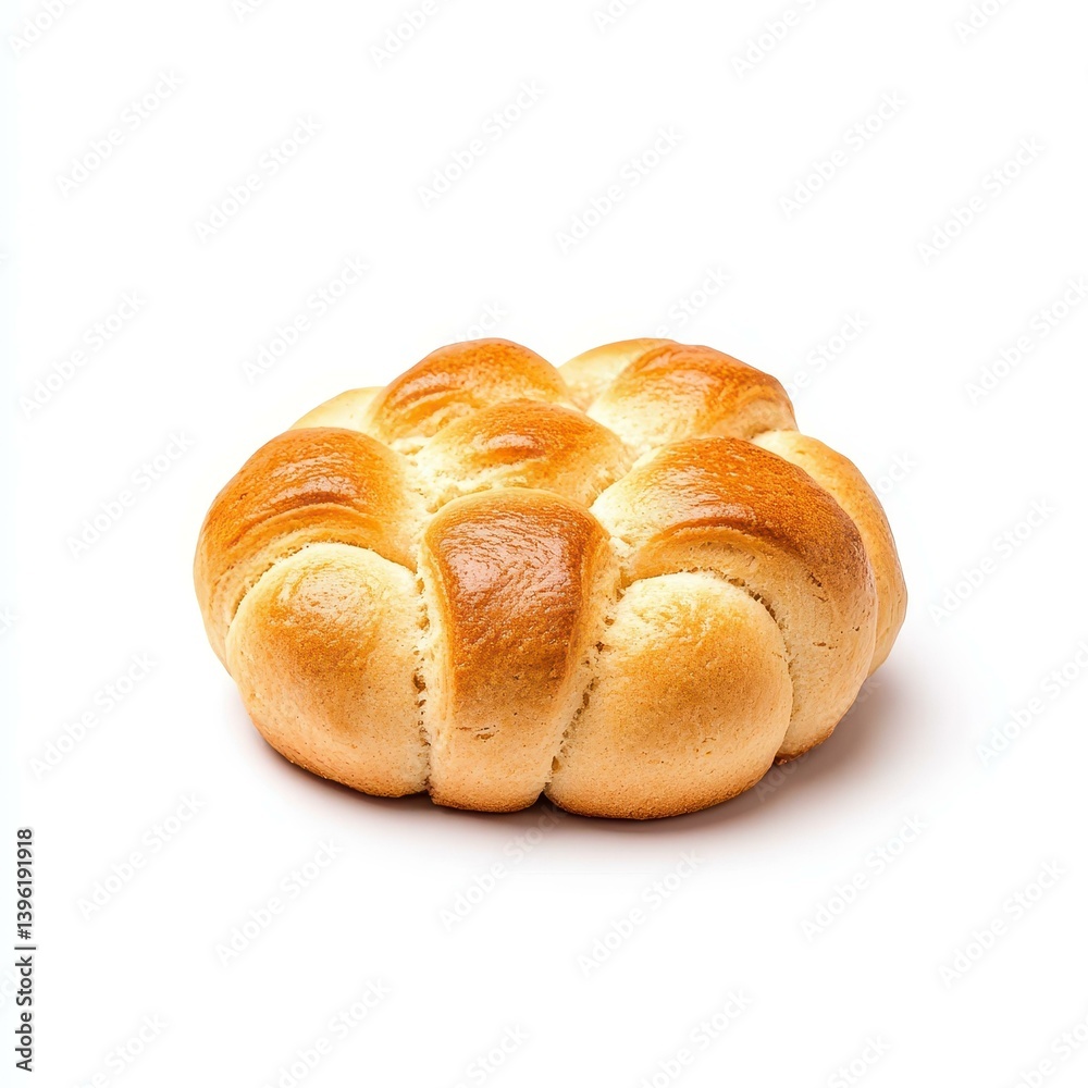 Delicious fresh baked goods, golden and warm, perfectly isolated on a clean white background for a striking visual appeal. Delicious fresh baked goods, golden and warm, perfectly isolated on a clean white background for a striking visual appeal.
