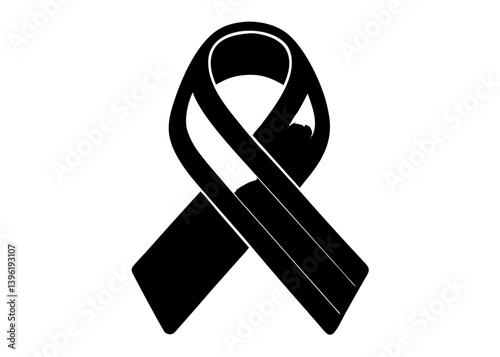Colorful Puzzle Piece Ribbon Autism Awareness Symbol