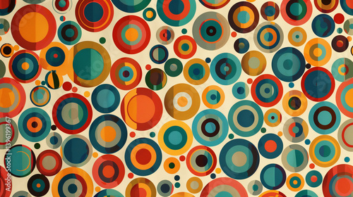 Colored circles background