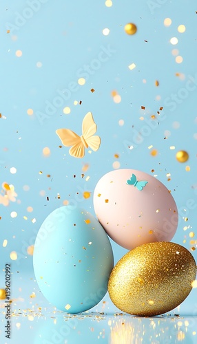 Easter Eggs, Pastel, Festive