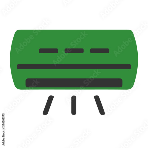 Air conditioning icon fresh cold air icon Cool air and cooling symbol collection.