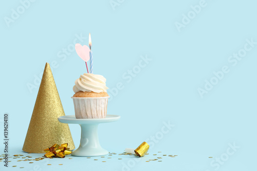 Sweet Birthday cupcake with...