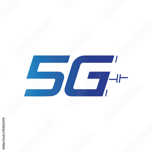 Creative 5G Logo Design Illustration Template
