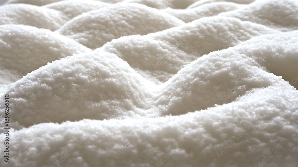 Gentle undulating texture showcasing plush white fabric for tactile designs Gentle undulating texture showcasing plush white fabric for tactile designs