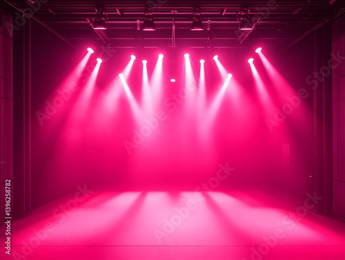 Pink Stage Lighting