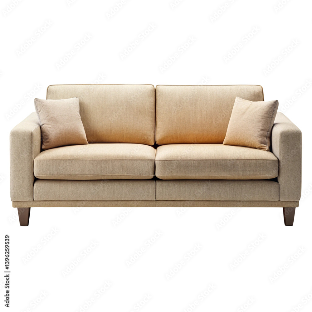 Fototapeta premium sofa isolated on white background