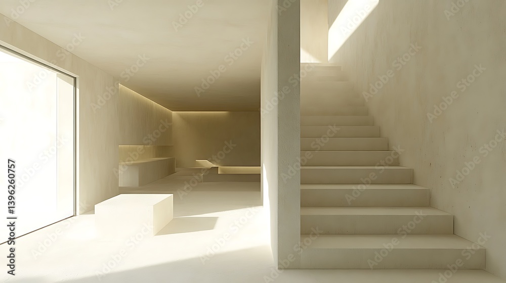 Obraz premium Minimalist Home Interior