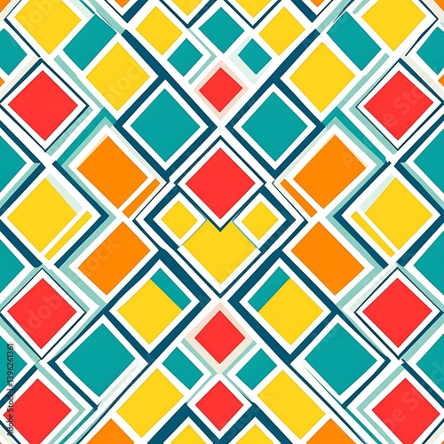 Colorful Geometric Pattern Design