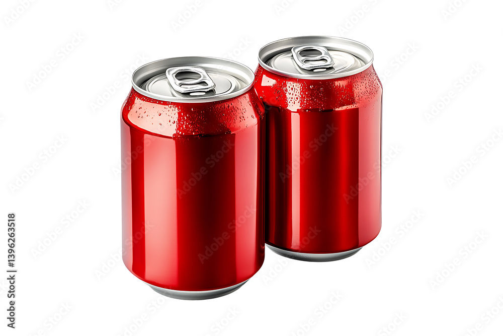 Two cans of sweet drink isolated on transparent background
Two cans of sweet drink isolated on transparent background