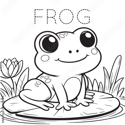 drawing frog