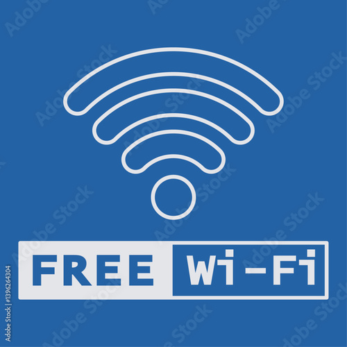 イラスト素材掲示板：フリーWI-Fi,ネットワーク,インターネット,コンピューター,携帯電話