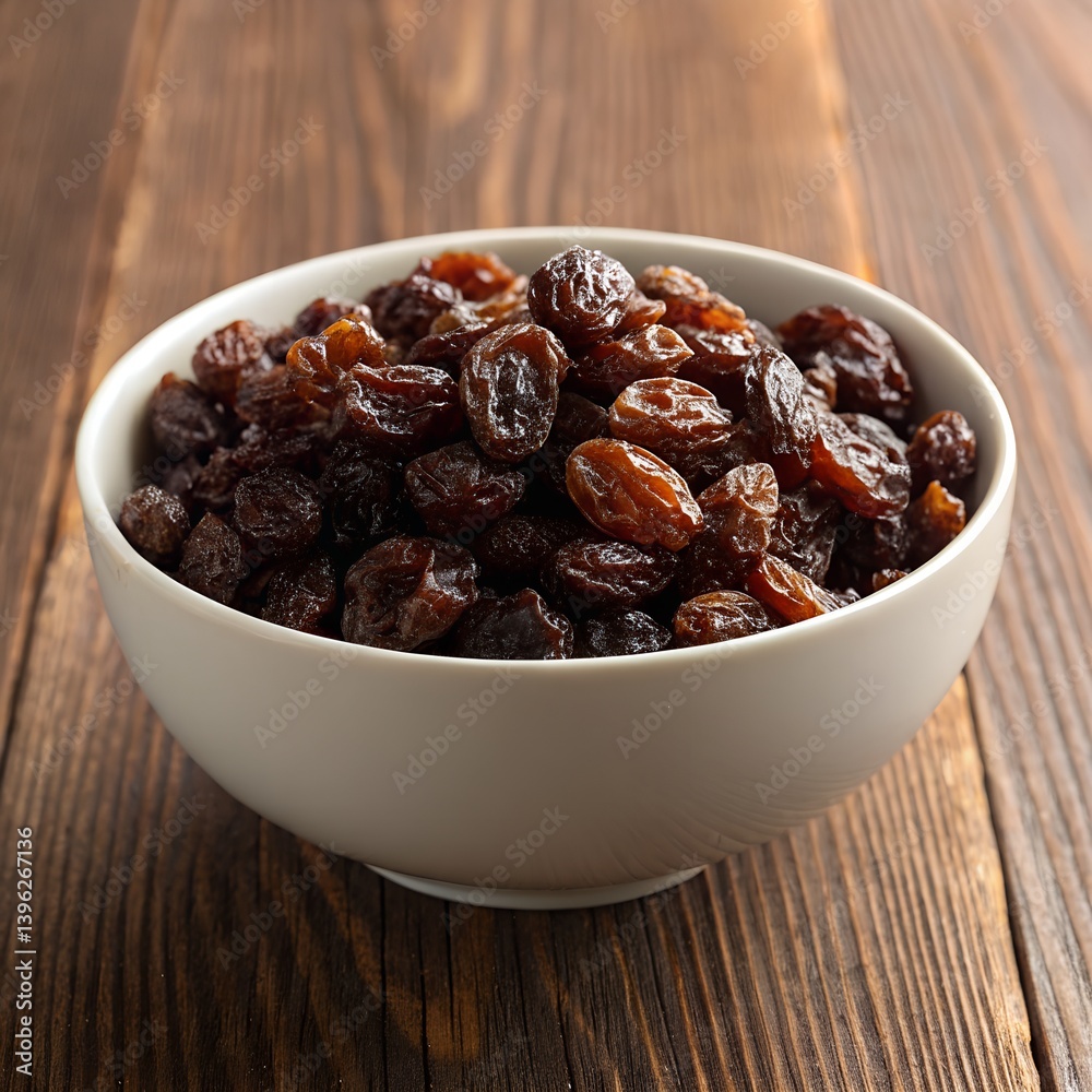 Bowl of Raisins. Bowl of Raisins.