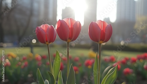 Tulips in City Park