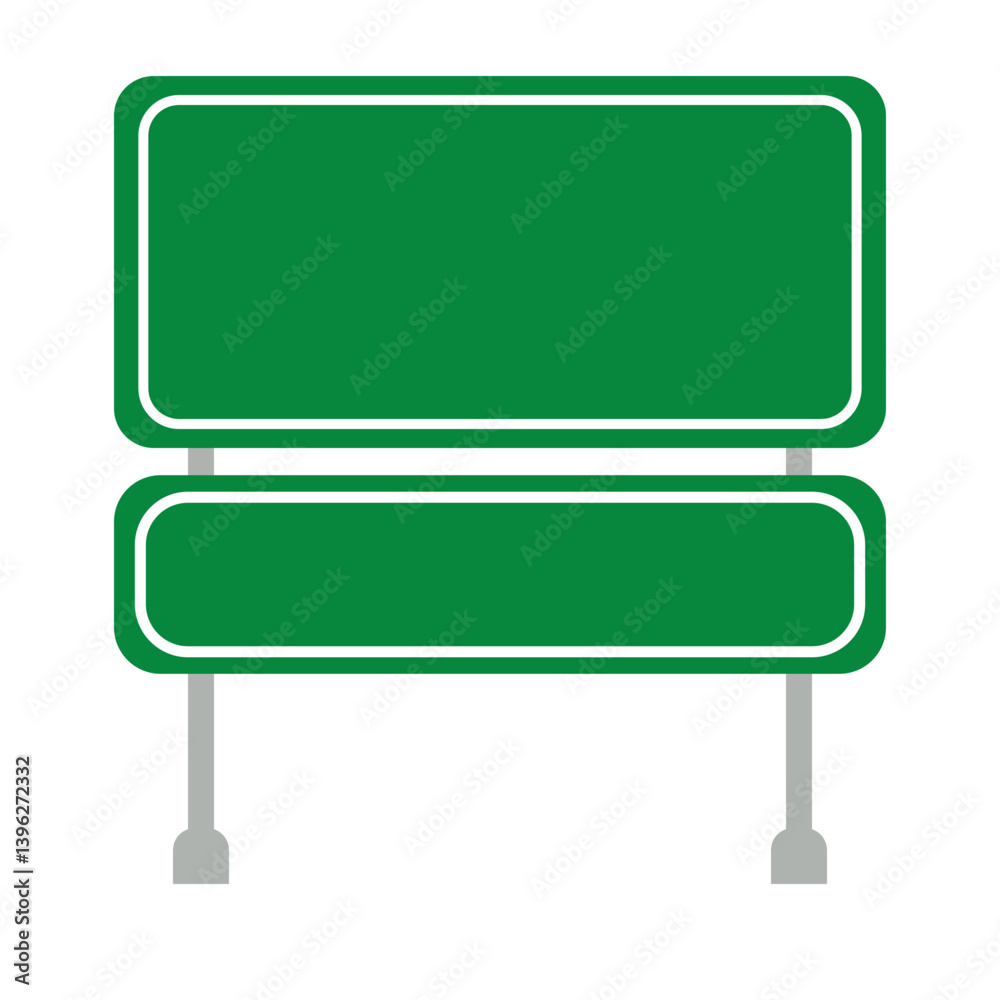 Green Road Sign Board Icon, Simple Icon Vector Design, best used for presentation, application, web and banner Green Road Sign Board Icon, Simple Icon Vector Design, best used for presentation, application, web and banner