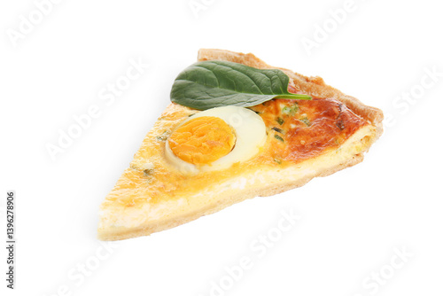 Piece of Easter egg tart wi...