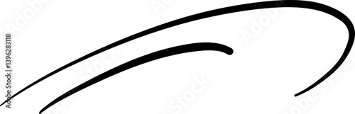Double Arc Halo Stroke in Bold Line Style