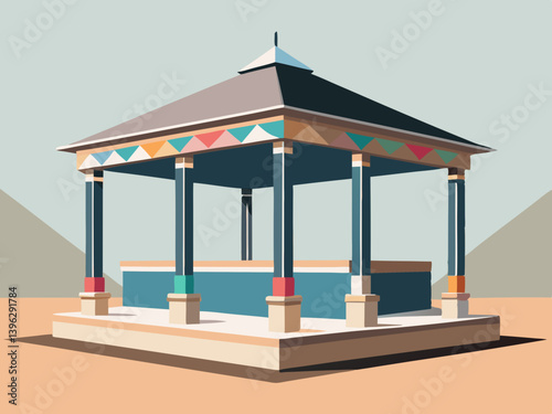 minimal pavilion aesthetic 