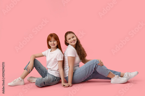 Beautiful young woman with ...