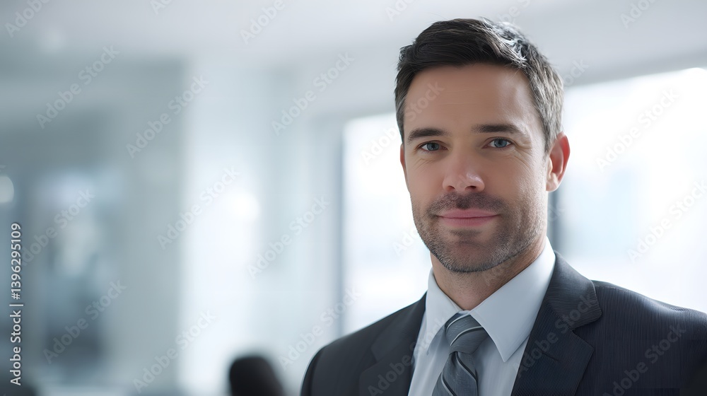 Confident financial advisor in professional attire, representing trust and expertise in wealth management Confident financial advisor in professional attire, representing trust and expertise in wealth management