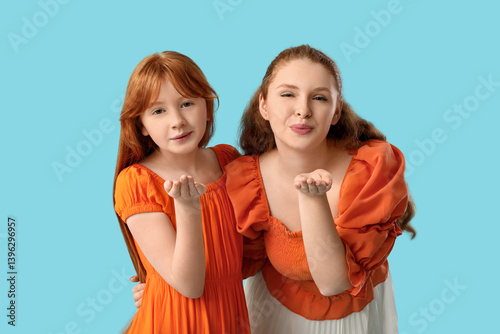 Beautiful young woman with ...