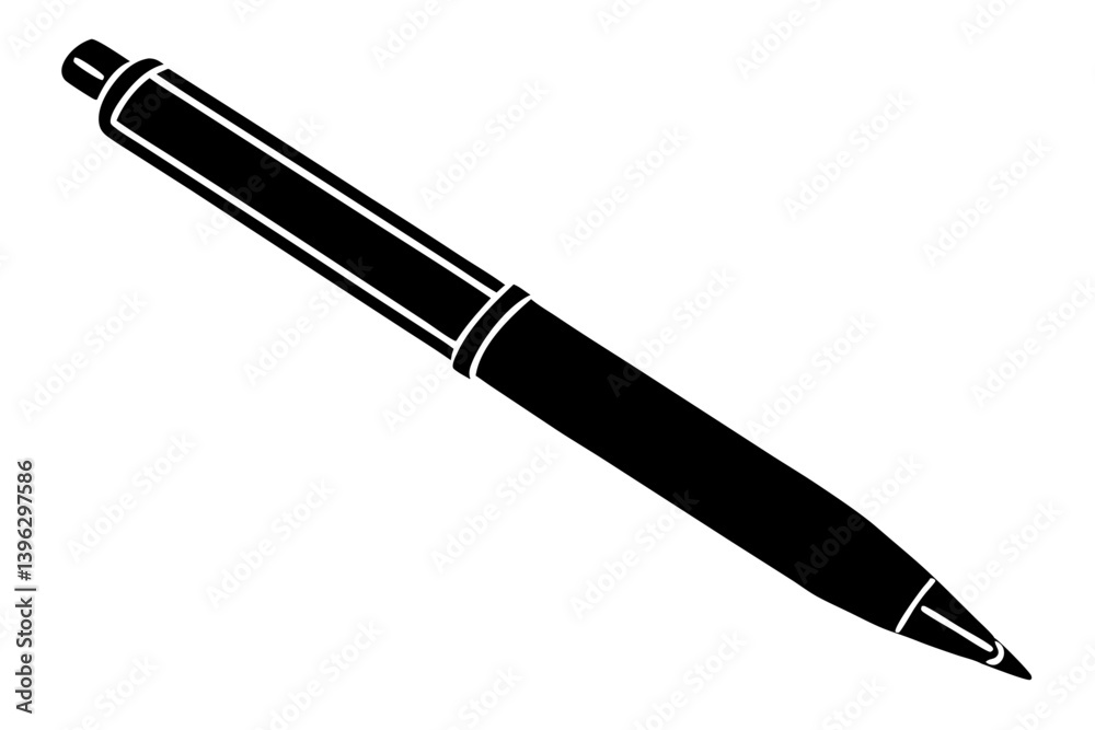 pen silhouette vector pen silhouette vector
