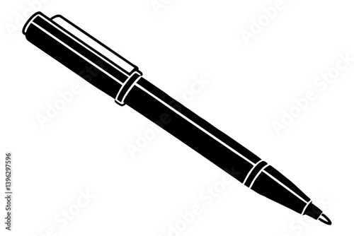 pen  silhouette vector