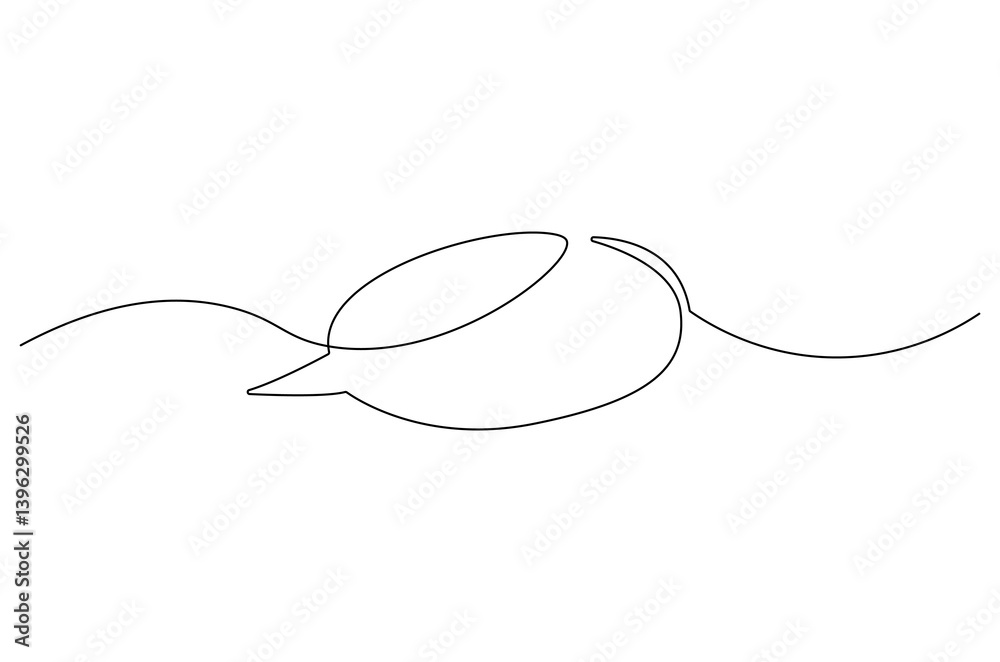 Continuous one line drawing of speech bubble. Single line drawing illustration of bubble frame for text. Balloon dialog speak concept vector art. Doodle line illustration. Continuous one line drawing of speech bubble. Single line drawing illustration of bubble frame for text. Balloon dialog speak concept vector art. Doodle line illustration.