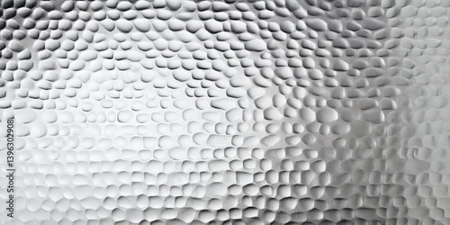Obraz na płótnie This stunning hammered metal effect showcases an incredibly captivating silver texture that is ideal for backgrounds, design elements, and various artistic projects, bringing elegance and modernity w salonie