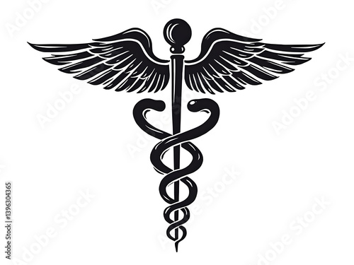 caduceus medical symbol photo