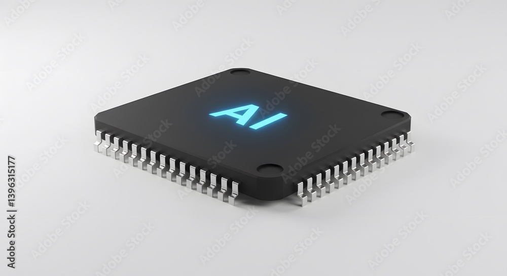 Minimalist chip labeled Minimalist chip labeled