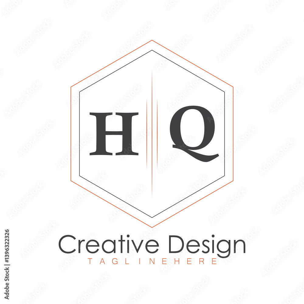 initial monogram logo with polygon style design. initial monogram logo with polygon style design.