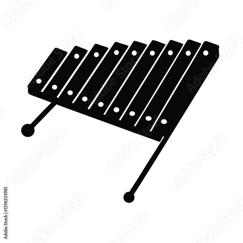 Xylophone toy image for kindergarten music learning and early education