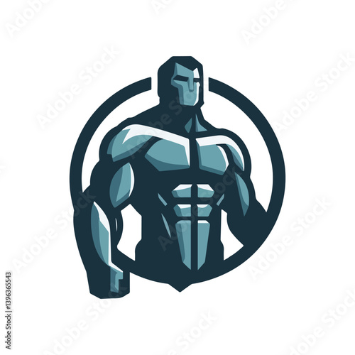 titan mascot logo vector illustration