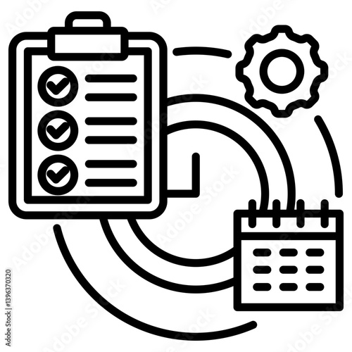 Time Management Icon
