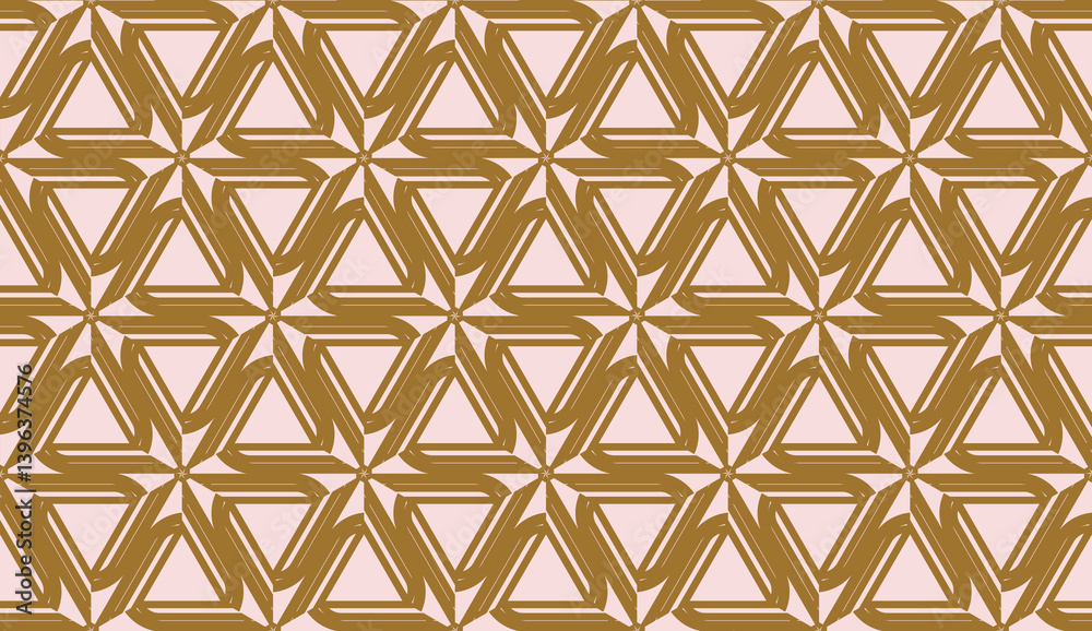 Original interior background in triangles style. Vector illustration. For you home interior wallpaper, fashion print. Light Beige color. Original interior background in triangles style. Vector illustration. For you home interior wallpaper, fashion print. Light Beige color.