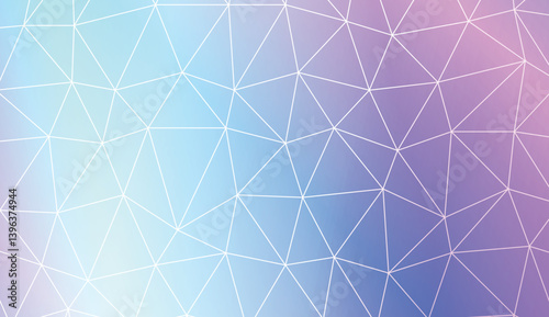 Blurry triangle texture. Design for flyer, wallpaper, presentation, paper. Vector illustration. Light Gradient Abstract Background.